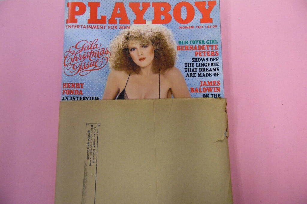 Playboy Magazine Bernadette Peters December 1981 Gala Christmas 010617lm-ep