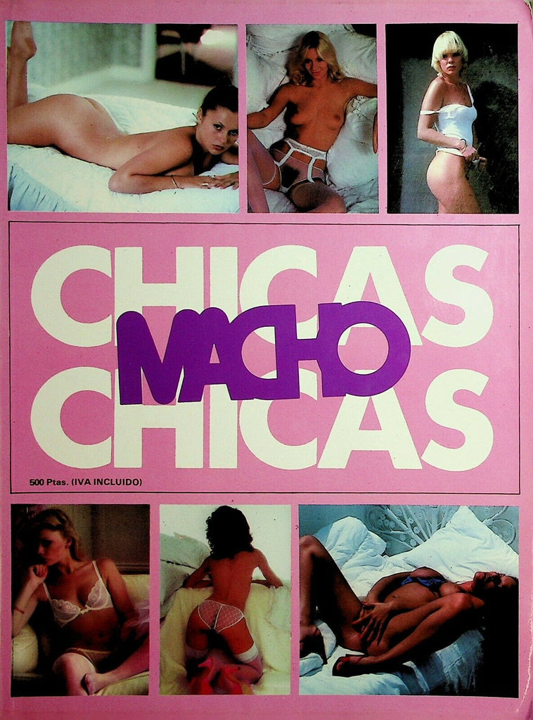 Macho Chicas Spanish Magazine #1 1980's 051220lm-ep