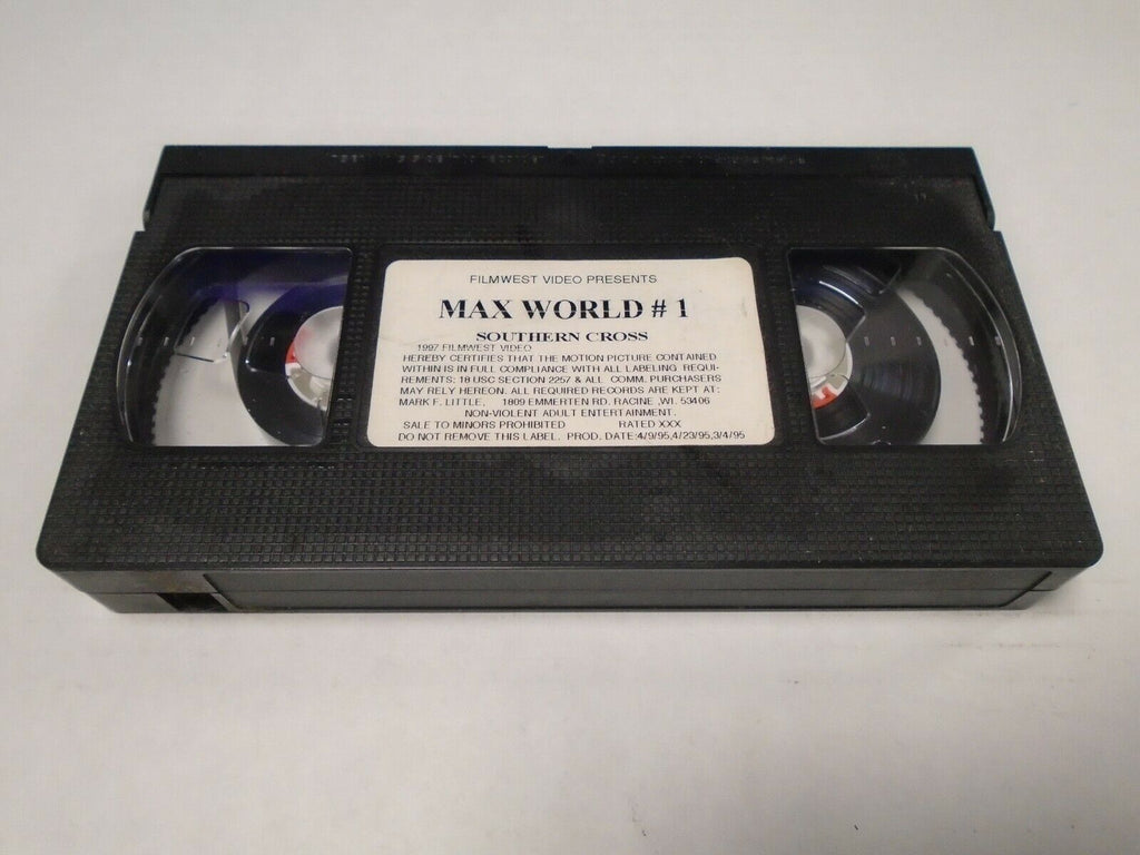 Max World #1 Southern Cross 1995 Adult VHS 042319AMP2