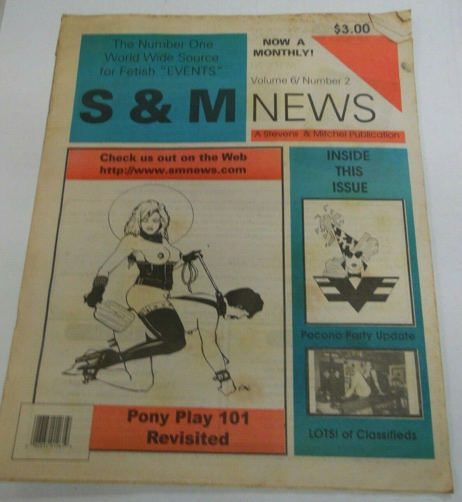 S & M News Newspaper Pocono Party vol.6 #2 1999 121419lm-ep