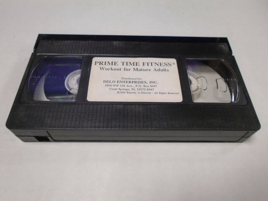Prime Time Fitness Workout for Mature Adults 1992 Adult VHS 032119AMP