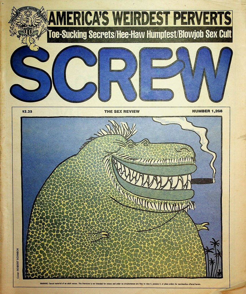 Screw Newspaper Weirdest Perverts #1268 June 21, 1993 022520lm-ep