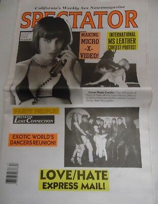 Spectator California Sex Newspaper Ms Leather Contest #760 1993 082118lm-ep2