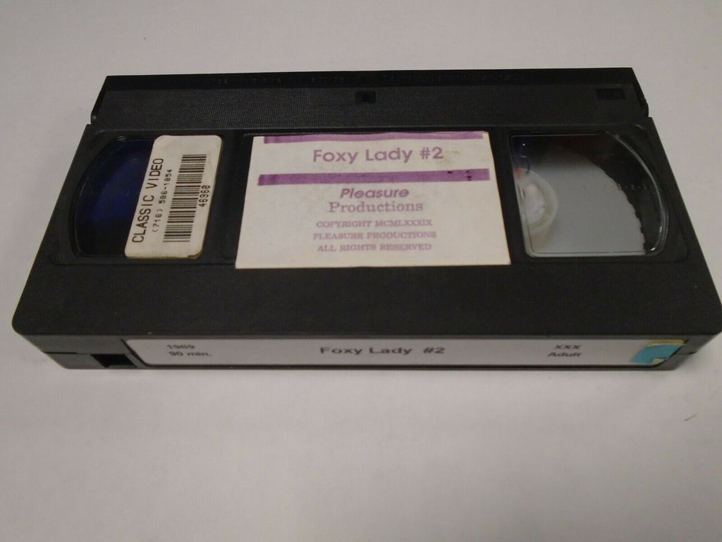 Foxy Lady #2 Pleasure Productions 1989 90mins Adult VHS 022019AMP3