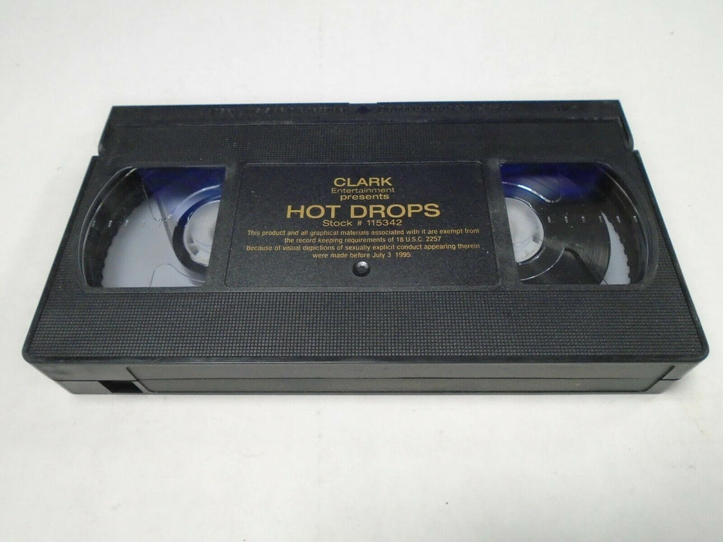 Hot Drops Clark Entertainment 1995 Adult VHS 031819AMP3
