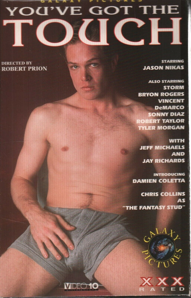 You've Got the Touch Jason Nikas Bryon Rogers Gay Male Adult VHS 112019AMP7
