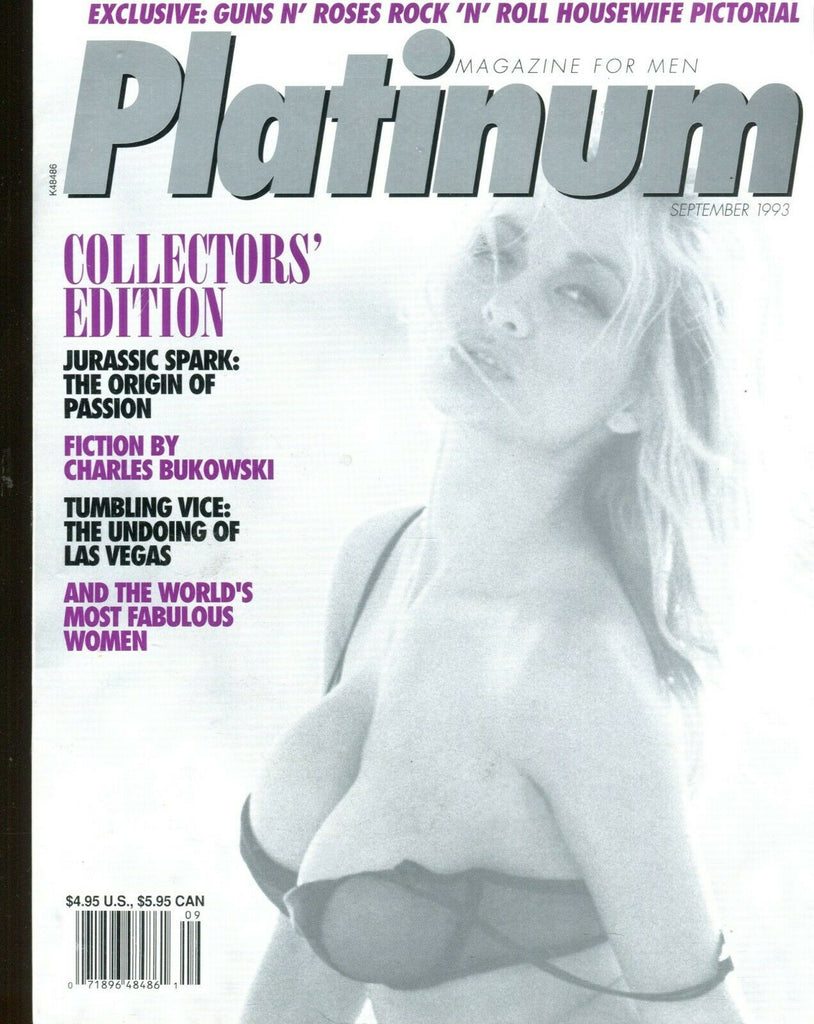 Platinum Magazine Guns n' Roses Housewife Pictorial September 1993 081919lm-ep