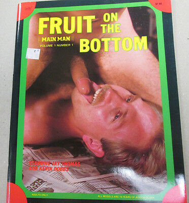 Fruit On The Bottom Gay Adult Magazine Jay Thomas vol.1 #1 1984 070615lm-ep