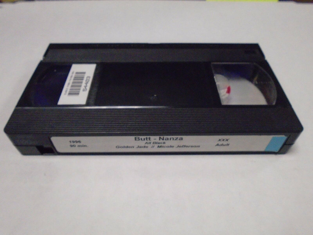 Butt Nanza All Black Golden Jade Nicole Jefferson 1996 90min Adult VHS 010719AMP