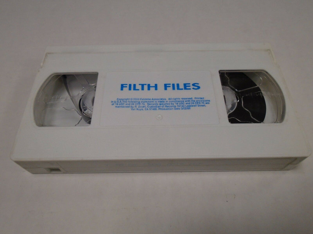 Filth Files Autumn Ash Cassy Carson 2000 Adult VHS 010819AMP2