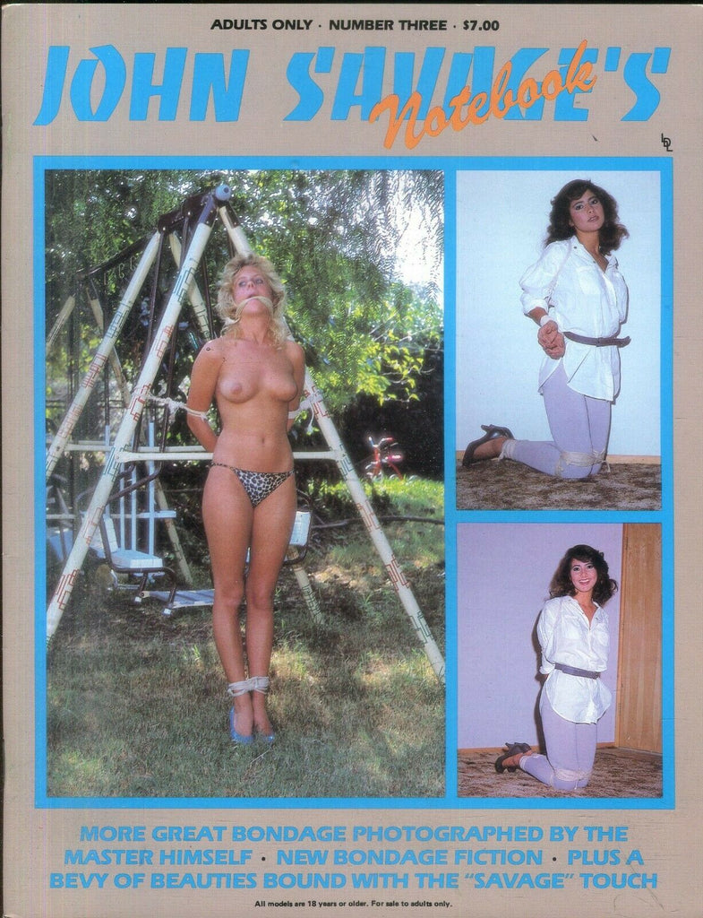 John Savage's Notebook Bondage Magazine Tanya #3 1985 031419lm-ep