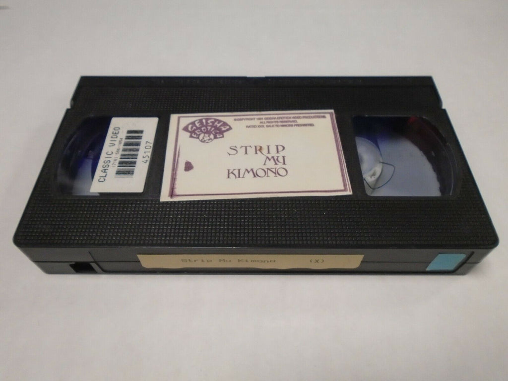 Strip My Kimono Geisha Erotica 1991 Adult VHS 031419AMP3