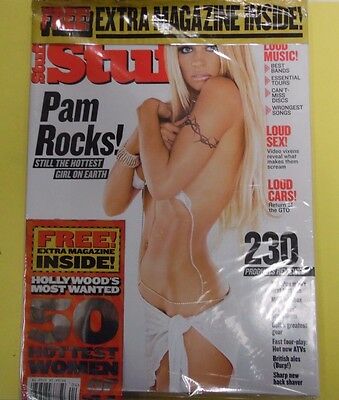 Stuff Magazine Pamela Anderson #53 new/sealed 062613lm-epa