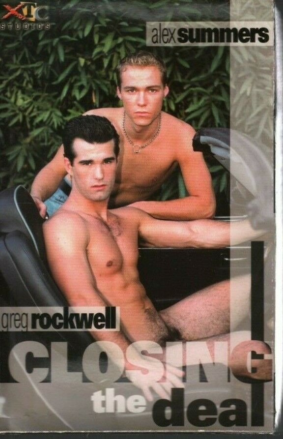 Closing the Deal Alex Summers Greg Rockwell Gay Male Adult VHS 061319AMP4