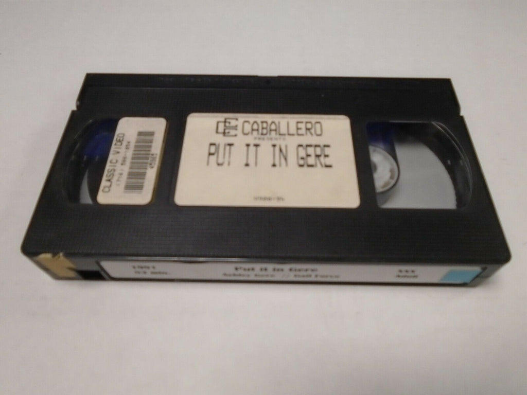 Put it in Gere Ashlyn Gail Force 1991 83mins Adult VHS 050719AMP3
