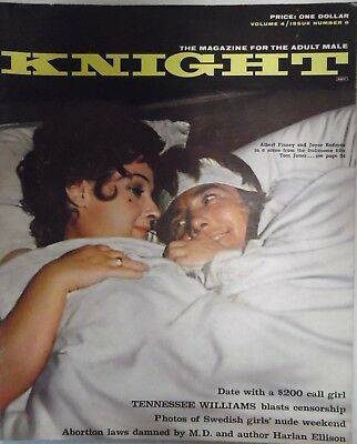 Knight Over-Sized Magazine Albert Finney/Joyce Redman vol.4#6 1964 022018lm-ep
