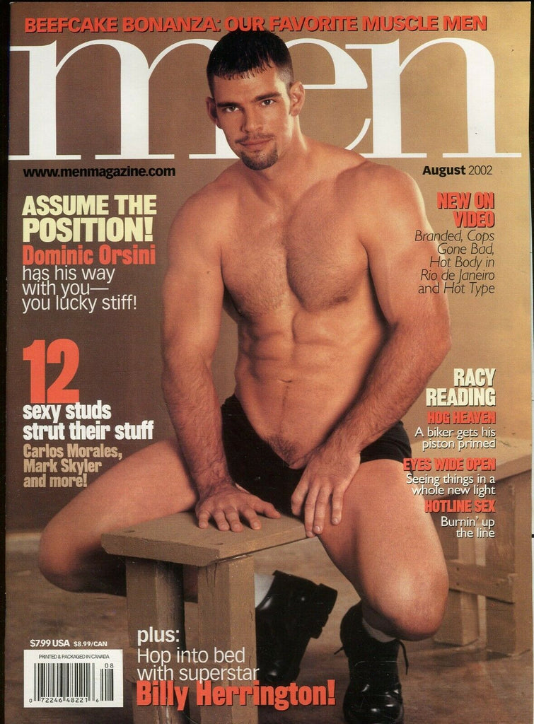 Men Gay Magazine Dominic Orsini August 2002 091819lm-ep2