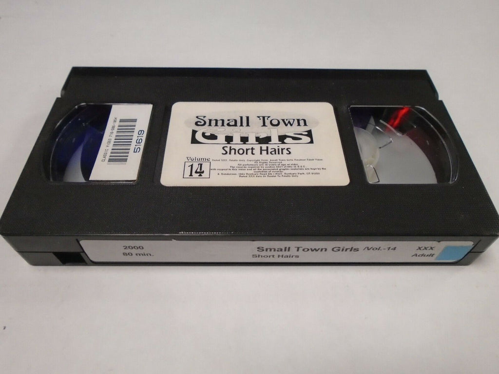 Small Town Girls Vol 16 Short Hairs 2000 80mins Adult VHS 021319AMP2