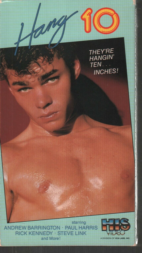Hang 10 Andrew Barrington Paul Harris Gay Male Adult VHS 112019AMP3