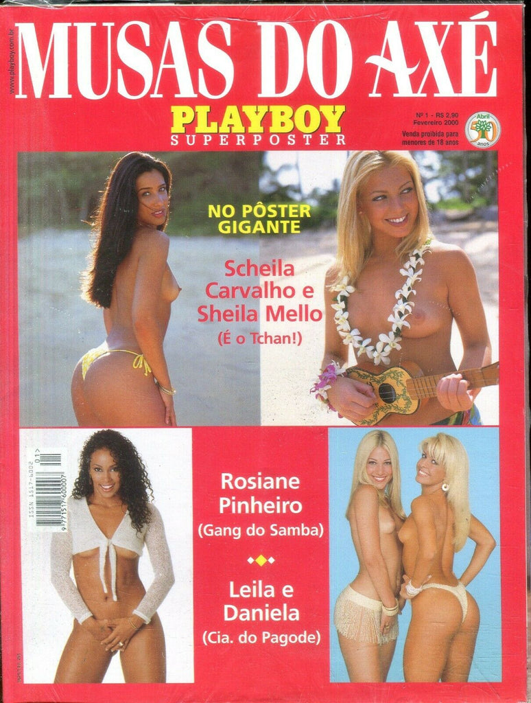 Playboy Brazil Super Poster Musas Do Axe February 2000 030519lm-ep