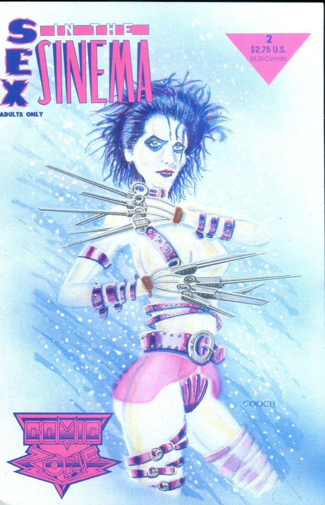 Sex In The Sinema Comic #2 1992 Zone Production 010719lm-ep