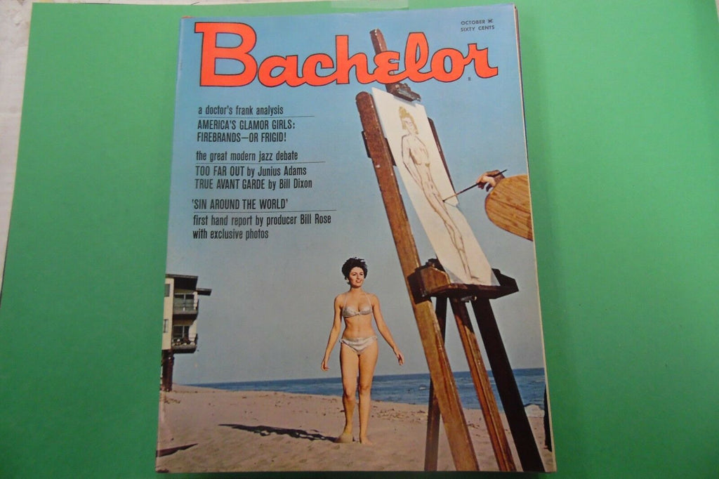 Bachelor Busty Magazine Jamie Hilton October 1964 101416lm-ep