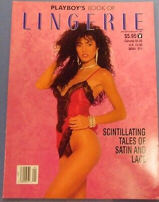 Playboy's Book Of Lingerie Magazine Alicia Sanchez January 1991 071913lm-epa