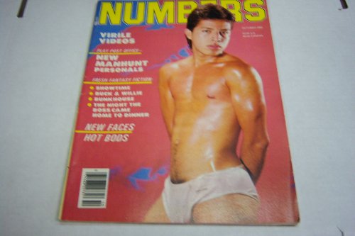 Numbers Gay Adult Magazine "New Faces, Hot Bods" October 1986
