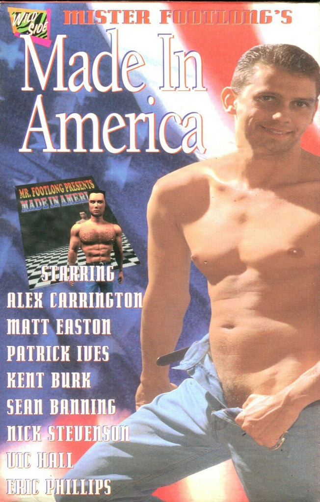 Made In America Gay VHS Alex Carrington / Matt Easton XXX 012720lm-ep