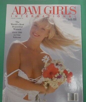 Adam Girls International Magazine Most Beautiful vol.2 #10 1990 032313lm-epa