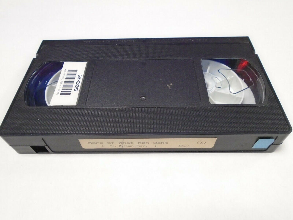More of What Men Want Dr Michael Perry Adult VHS 021419AMP