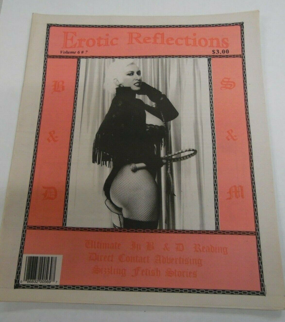 Erotic Reflections Newspaper My Mistress vol.6 #7 1989 122119lm-ep
