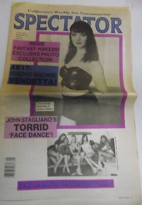 Spectator California Sex Newspaper Samantha #752 1993 082318lm-ep