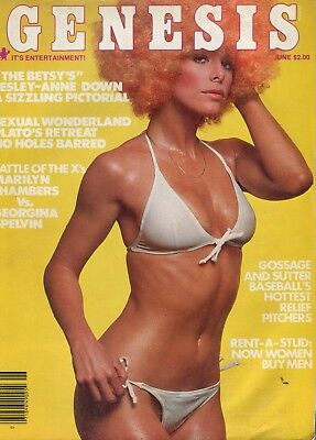 Genesis Magazine Marilyn Chambers / Georgina Spelvin June 1978 101517lm-ep