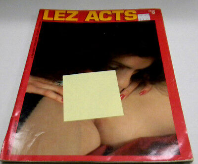 Lez Acts Lesbian Adult Magazine Vol.6 1991 Parliament Publishing 102413lm-ep - New