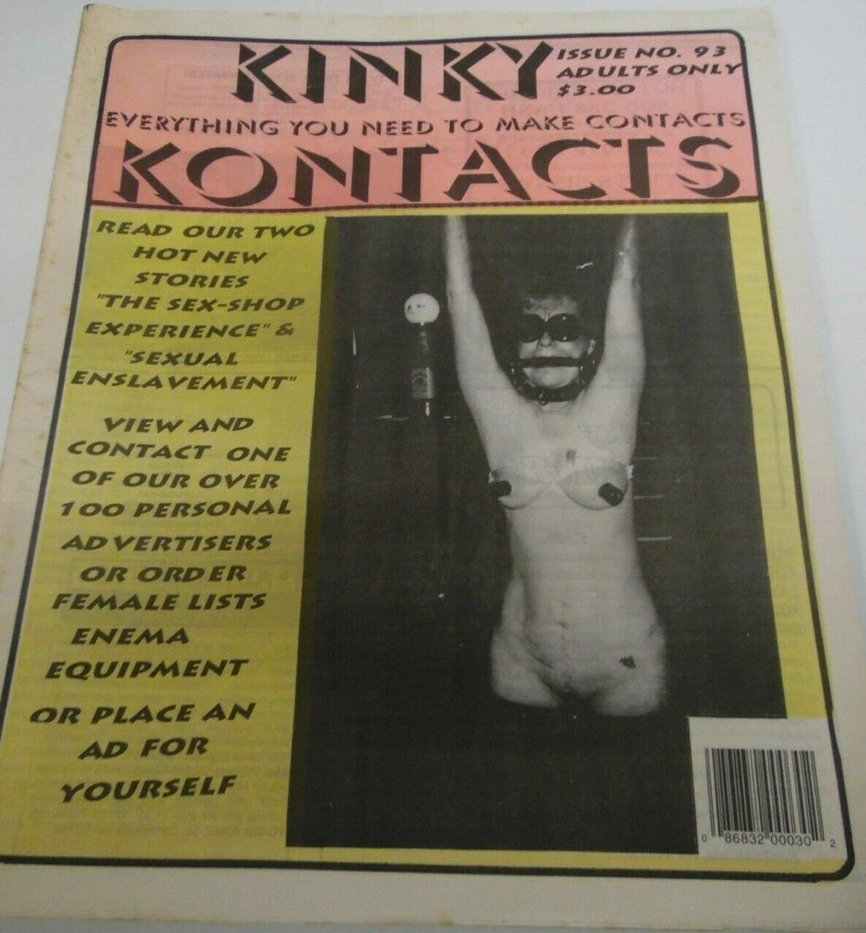 Kinky Kontacts Newspaper The Sex-Shop #93 122119lm-ep