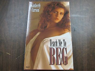 Teach Me to Beg Kimberly Carson Rose Marie NM Adult VHS 052115amp2