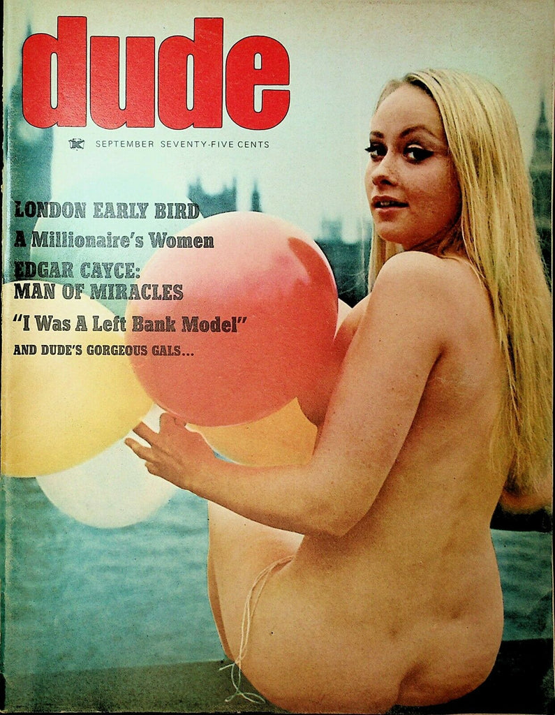 Dude Magazine Centerfold Girl Michelle September 1970 031720lm-ep