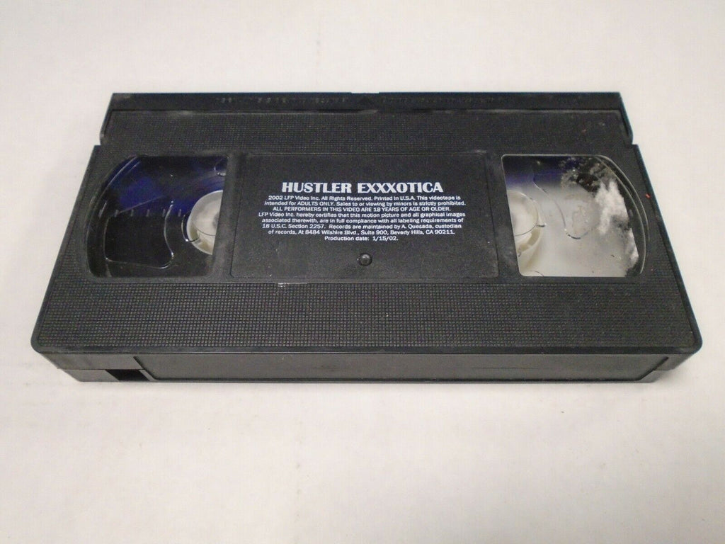 Hustler Exxxotica 2002 LFP Video Adult VHS 031819AMP3