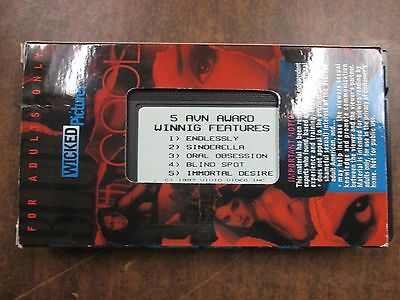5 AVN Award Winning Features Endlessly Sinderella VG Adult VHS 052215amp