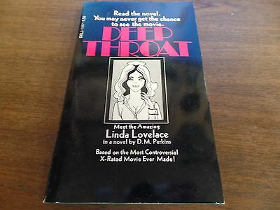 Deep Throat D.M. Perkins 1973 190pgs Erotic Novel 121815amp