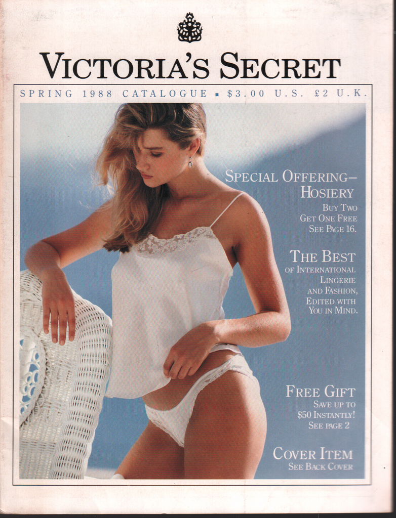 Victoria's Secret Catalog Spring 1988 51pgs Lingerie Rare 072120ame