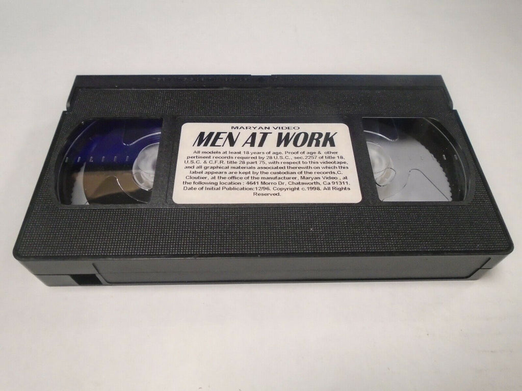 Men at Work Maryan Video 1996 Gay Male Adult VHS 071719AMP2