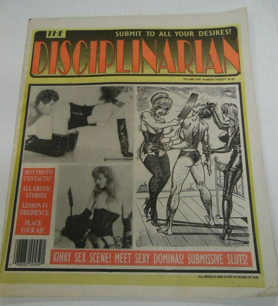 The Disciplinarian Newspaper Sexy Dominas vol.1 #20 1995 120819lm-ep