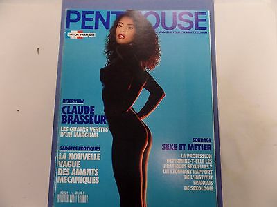 Penthouse Adult French Magazine Claude Brasseur March 1991 031016lm-ep - New