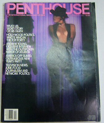 Penthouse Adult Magazine Bruce Lee: Secret Story Of His Death Feb 1983 061212R1 - New