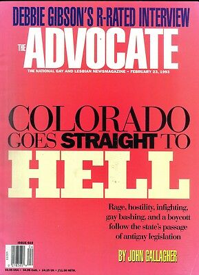 The Advocate Magazine Colorado Goes Straight To Hell 1993 081718lm-ep