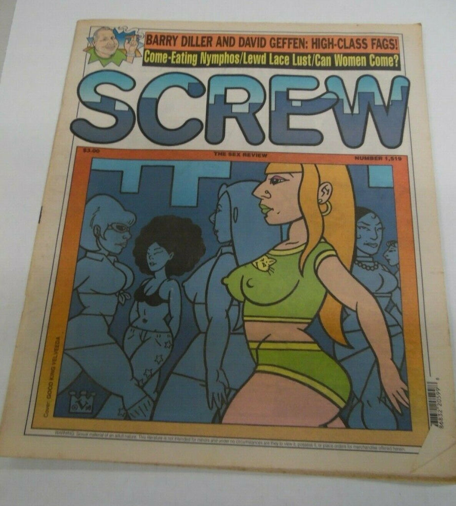 Screw Newspaper Lewd Lace Lust #1519 April 13, 1998 122119lm-ep2