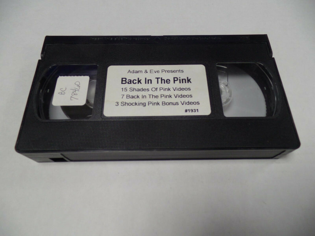 Back in the Pink Adam & Eve Adult VHS 052819AMP – Mr-Magazine