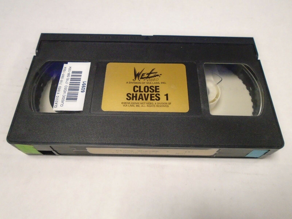 Close Shaves 1 Wet Video 1988 Jennifer Knoxt Adult VHS 032019AMP3